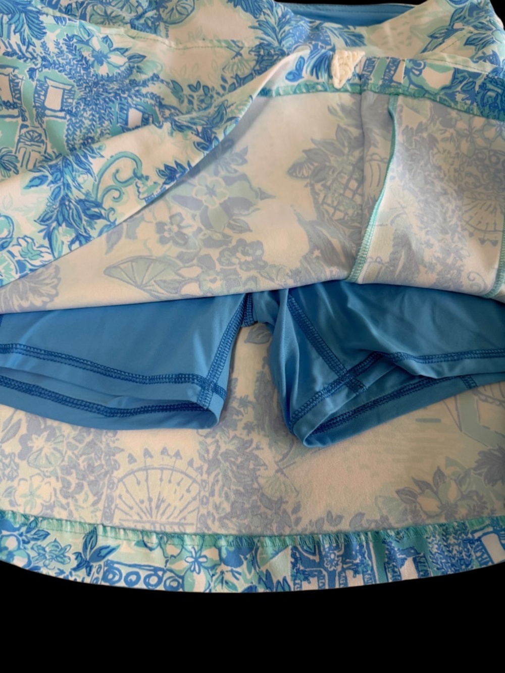 Lily Pulitzer Daphne Atheletic Skorty Size 8 - Picture 9 of 10